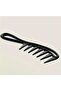 Wide Tooth Black Hair Wax Comb Styling Shape Comb - 5