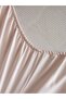 Premium Natural Cotton Satin Fitted Sheet Set Powder – Hypoallergenic, Silky, Soft Texture - 7