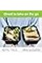 Pack Mel Prep Containers Lids Reusble Food Storage Boxes Microwve & Freezer Sfe - 4