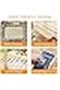Food Airtight Storage Container Snp Lock Lid Cler Mel Prep Box Fridge & Trvel (beige) - 3