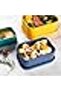 Hrd shell Silicone Food Storage Containers Airtight Bento Lunch Boxes Trve - 5