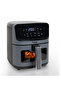 4.5L Air Fryer with 8 Preset Cooking Programs, Viewing Window, Timer and Temperature Control
