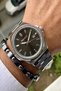 Classic Green Steel Green Dial Steel Band Men's Wristwatch - 2