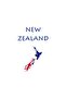 NEW ZEALAND MAP FLAG - 3