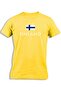 FINLAND WITH FLAG