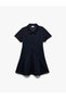 Girls' Dress 6WKG80030AK Navy Blue - 5