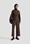 Tunic Set with Pockets 25Kd1306 Bitter Brown