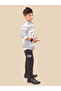 Printed Long Sleeve Shirt and Pants Set - 3