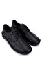 Men's Genuine Leather Black Casual Shoes - 2
