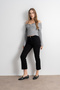 Women's Double Zipper Ribbed Knit Cardigan - Gray - 3