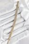 Xuping Brass Zircon Stone Double Look Model Gold Color Women's Bracelet - 2