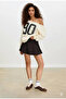 Women's California 90 Printed One Shoulder Boat Neck New Season Oversize Sweatshirt - 2