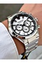 Functional Silver Color Sapphire Glass Steel Band Steel Case Men's Wristwatch 1094.330Mr