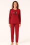 Women's 1910-2619 Long Sleeve Stretch Fabric Sandy Pajama Set