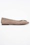Veonita Women's Genuine Leather Ballet Flats Mink Suede Color-Match Leather Lining - 5