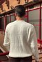Men'S, Hair Knit, Crew Neck, Wool, Old Money Culture, Sweater Pltk12 - 5