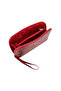 Genuine Leather Women's Makeup Cosmetic Bag with Wrist Strap 20029 - 5