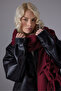 Puffy Soft Textured Fringed Women's Scarf Shawl - Winter Warm and Stylish Model 50Cmx210Cm - 8
