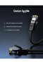 كابل إيثرنت Cat 6 UTP LAN بطول 0.5 متر، أسود، 20158 - 6