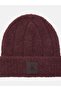 CK PATCH BOUCLE BEANIE Brązowy-OS