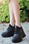 FRM 8008 Embroidered Sneakers with Hidden Heels - 2