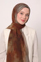 Color Gradient Special Design Tie-Dye Pattern Summer Shawl