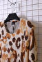 Women's Plus Size Lycra Crew Neck Mix Pattern Soft Sweater Mother Blouse - 7