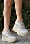 FRM 8008 Embroidered Sneakers with Hidden Heels - 3