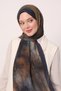Color Gradient Special Design Tie-Dye Pattern Summer Shawl - 2