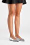 Aaron Women's Genuine Leather Ballet Flats Lamé Color-Match Leather Lining - 2