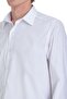 White Classic Fit Slim Collar Cotton Long Sleeve Shirt - 5