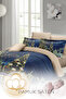 New Year's Duvet Cover Set 100% Natural Cotton Merry Christmas Double Starry Tree - 5