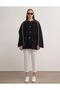 Ceyda Embroidered Cape Coat - 3