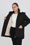 Girl's Hooded Fleece-Lined Warm Long Winter Comfortable-Stylish Coat