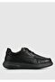 Black Leather Men's Shoes