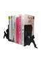 2Nd Team | |   Black | |   Woman Reading a Book | |   Book Holder Book Support Metal Bookend Decorative Book Support Desktop Bookshelf Organizer Shelf Book Rest Office Home Study Desk Book Stopper - 4