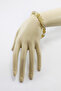 Natural Stone Elastic Bracelet Stones; Citrine, Gift Natural Beauties - 3