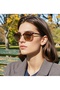 Cbp021 Gami̇ Brown Elegant Stylish Unisex Sunglasses. - 4