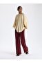 Cream Gathered Sleeve Blouse - 3