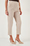 Regular Fit High Waist Straight Leg Carrot Pants Trousers 68350109 - 3