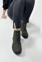 Genuine Leather Women's Daily Zippered Boots Dc2628 - 5