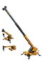 Tower Crane Excavator 27 cm Toy Excavator with Movable Body Work Construction Road Machinery