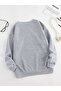 Crown Heart Fashion Print Design Trend Oversize Sweatshirt - 2
