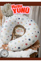 Merino Lamb Wool Filled Nursing Pillow, Pregnancy Pillow Baby Support Maternity Cushion
