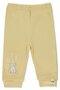 Organic Interlock Pants Without Socks (Organic Fun Moment) Yellow
