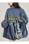 Oversize Denim Ceket - 5