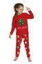 Seasonal Unisex Children's Christmas Pajamas Set - 2