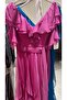 Silk Ruffles Dress - 4