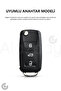 Volkswagen Compatible Golf, Passat, Jetta, Polo, Caddy, Beetle, Tiguan, Transporter, Titan Gray Tpu Key Case Cover (Grey) - 2