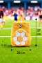 Football Themed Boys' School Backpack - for Elementary School and Daily Use (20*27*12 cm)